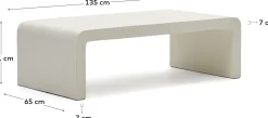 Aiguablava Rechthoekige Salontafel