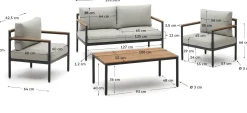 Aiguafreda Loungeset