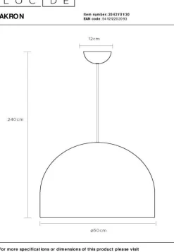 Akron Hanglamp