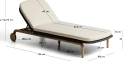 Alipa Outdoor Ligstoel