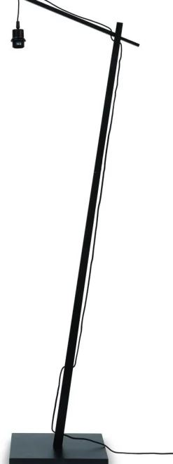 Bali Black Vloerlamp
