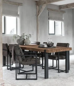 Beam Bruin Eettafel
