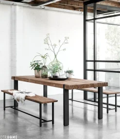 Beam Bruin Eettafel