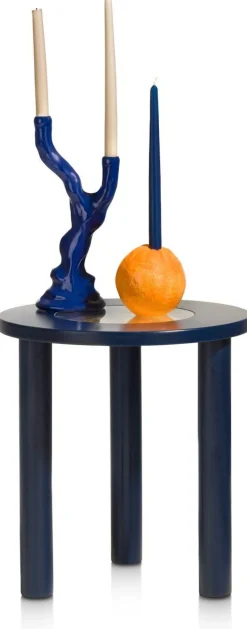 Billy Blauw Bijzettafel