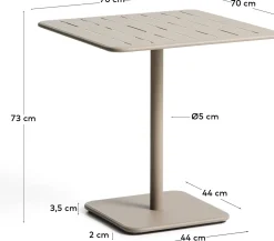 Brai Outdoor Bistrotafel