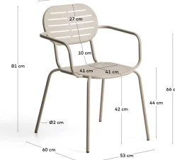 Brai Tuin Armstoel