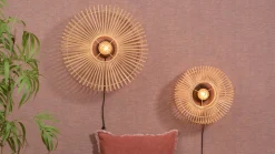Bromo Bamboo Wandlamp