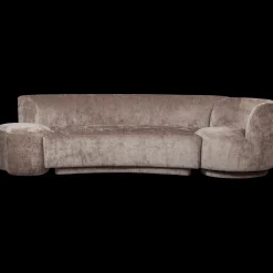 Combi-Popular Fauteuil + Poef Elementenbank