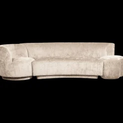 Combi-Popular Fauteuil + Poef Elementenbank