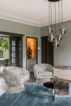 Cowan Rond Vloerkleed