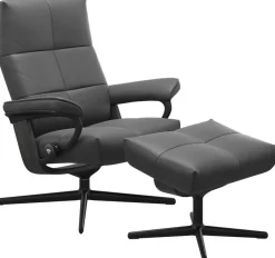 David Relaxfauteuil + Hocker