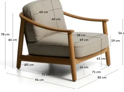 Elunda Outdoor Fauteuil
