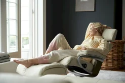Erik L Relaxfauteuil + Hocker