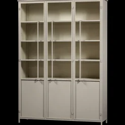 Exhibit 3-deurs Vitrinekast