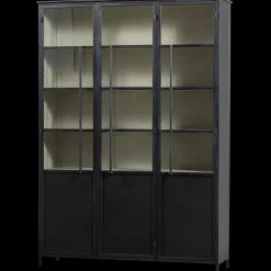 Exhibit 3-deurs Vitrinekast