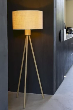 Fan Bamboo Vloerlamp