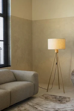 Fan Bamboo Vloerlamp