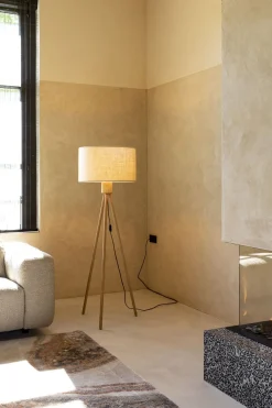 Fan Bamboo Vloerlamp