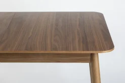 Glimps Walnut Uitschuiftafel