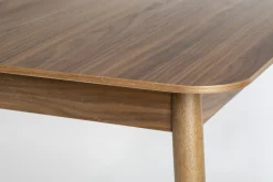 Glimps Walnut Uitschuiftafel