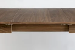 Glimps Walnut Uitschuiftafel