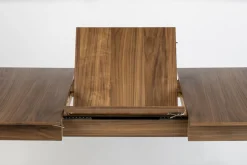 Glimps Walnut Uitschuiftafel