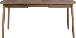 Glimps Walnut Uitschuiftafel