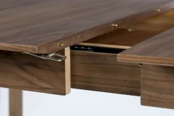 Glimps Walnut Uitschuiftafel