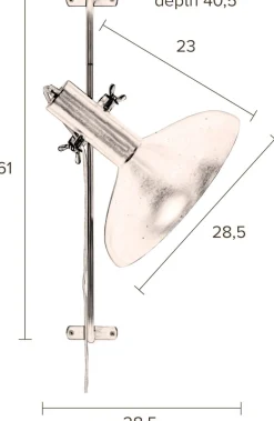 Karish Wandlamp