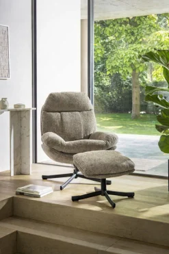 Lenn Relaxfauteuil + Hocker