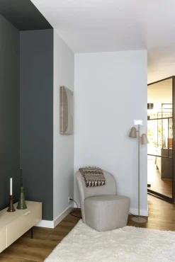 Lofty Bouclé Fauteuil