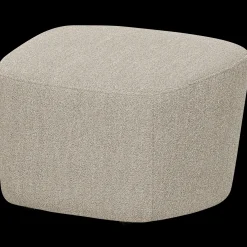 Lofty Bouclé Hocker
