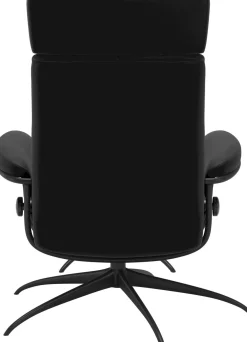 London Low Back + hocker Relaxfauteuil