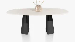 Lund Cone Off Black Eettafel