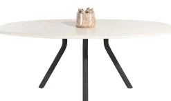 Lund 4-poot Off Black Eettafel