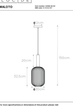 Maloto Goud Hanglamp