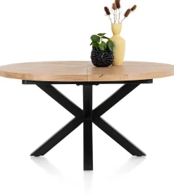 Metalox Rond Uitschuiftafel