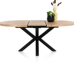 Metalox Rond Uitschuiftafel