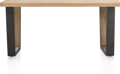 Metalox V-Poot Hout Eettafel