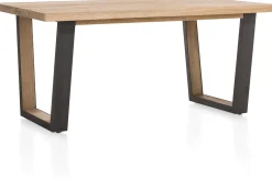 Metalox V-Poot Hout Eettafel