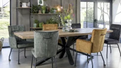 Metaluxe Eettafel