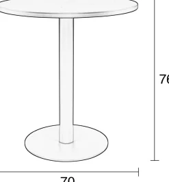 Metsu Bijzettafel