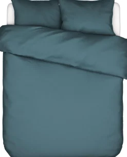 Minte Denim Dekbedovertrek