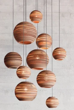 Moon Natural Hanglamp