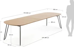 Novaks Uitschuifbare Eettafel