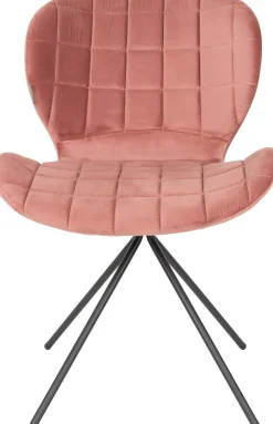 OMG velvet (set van 2) Eetkamerstoel