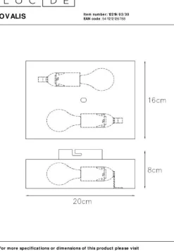 Ovalis Wandlamp
