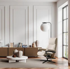 Philip M Relaxfauteuil + Hocker