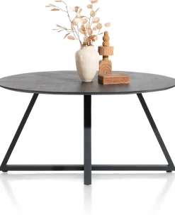 Ridgefield Elips Castle Antraciet Eettafel