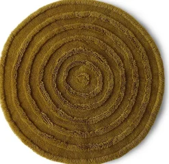 Round Woolen Rug Seaweed Vloerkleed